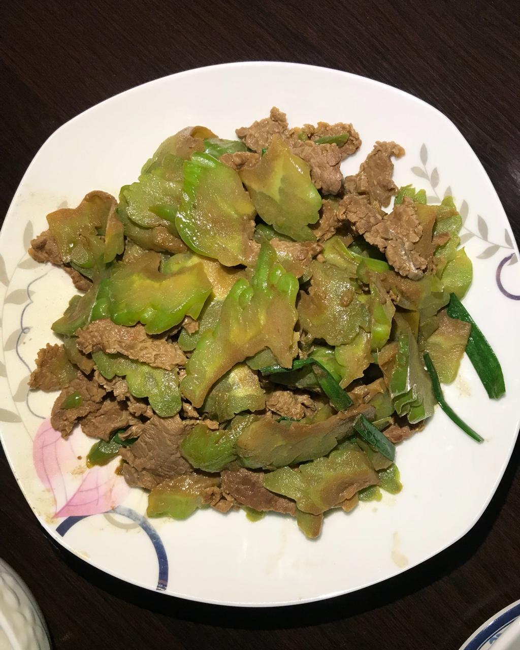 凉瓜牛肉