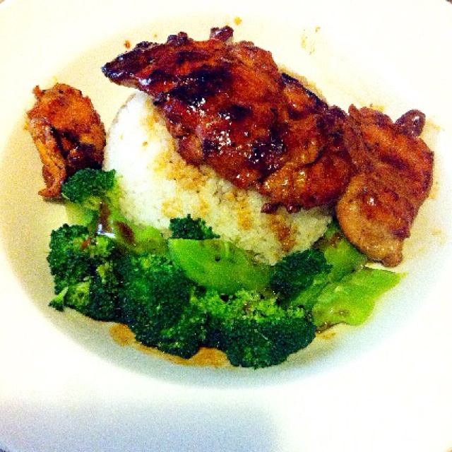 日式照烧鸡排饭