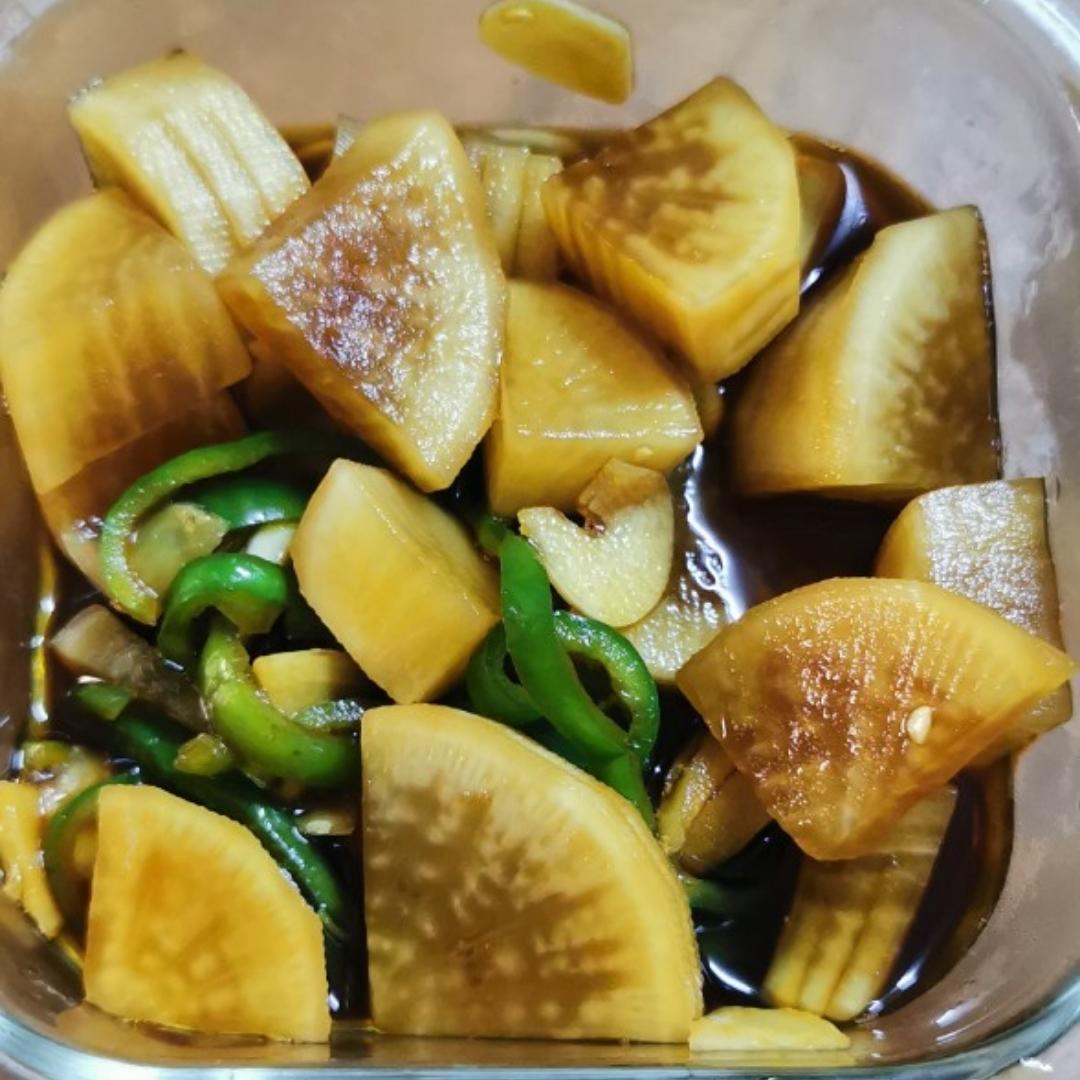 跟大厨学的脆爽腌萝卜