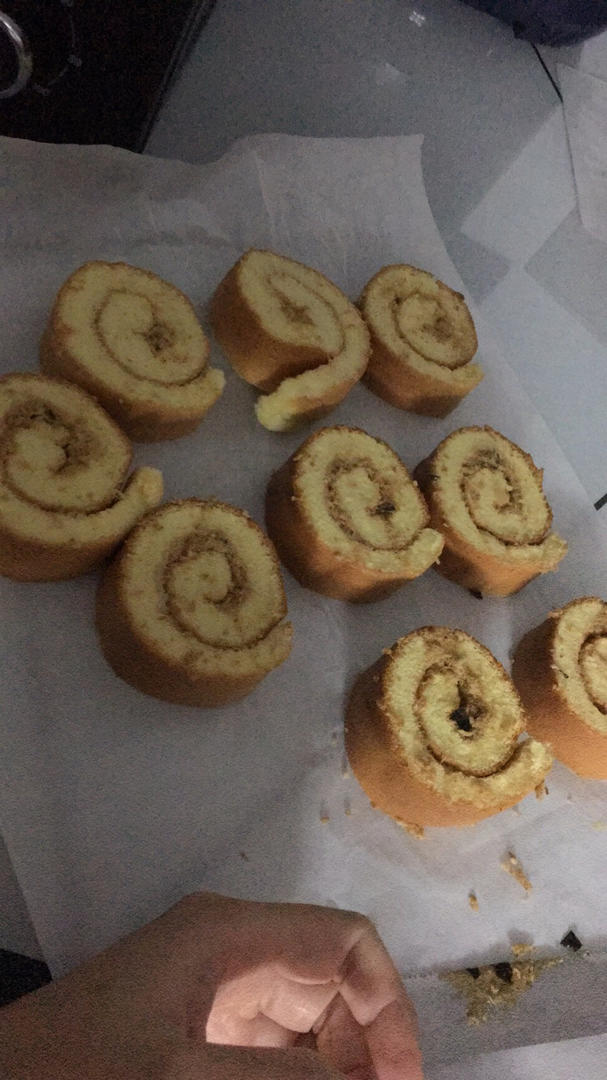 不开裂，不掉皮完美原味蛋糕卷