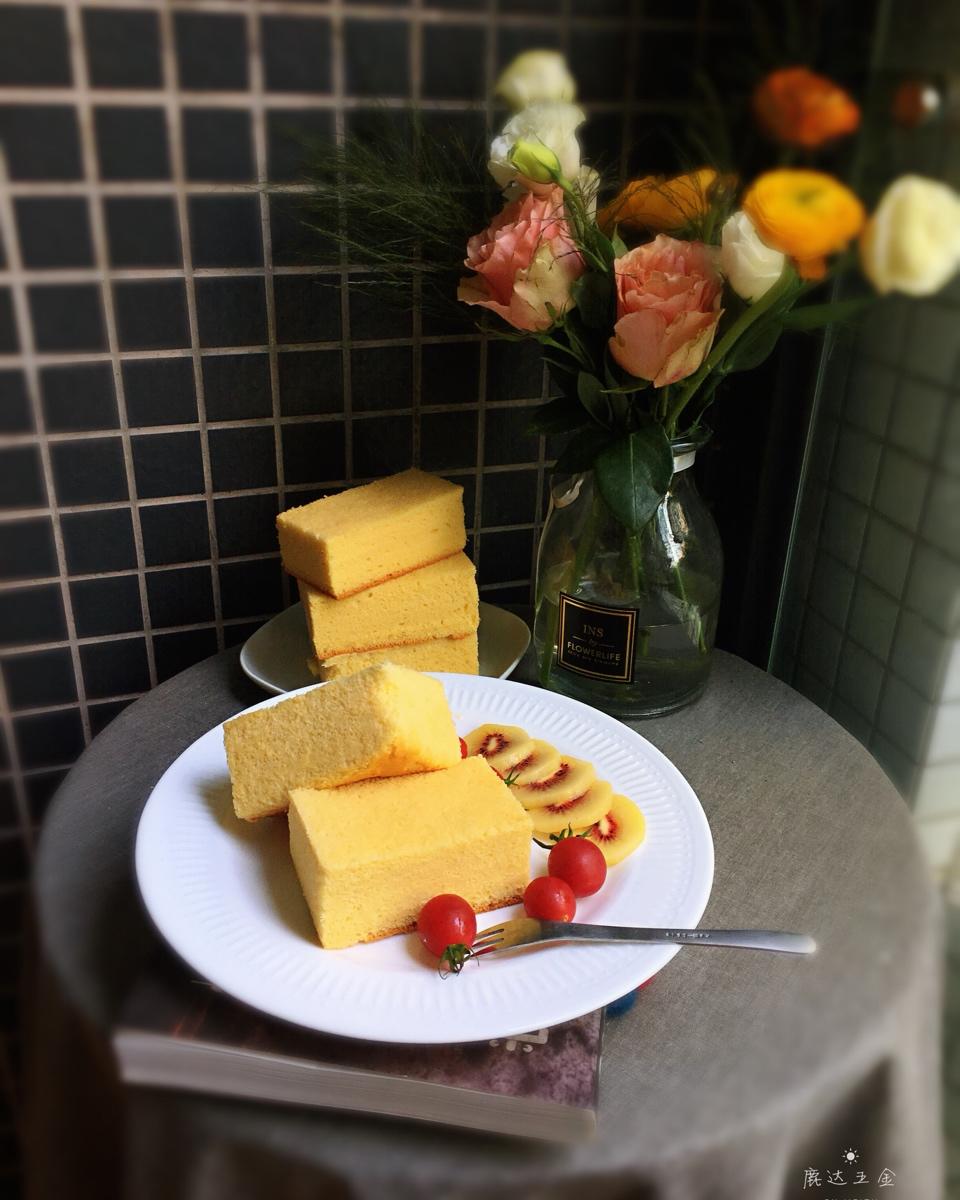 玲琅满目做的切块蛋糕方块戚风一次让你吃个够