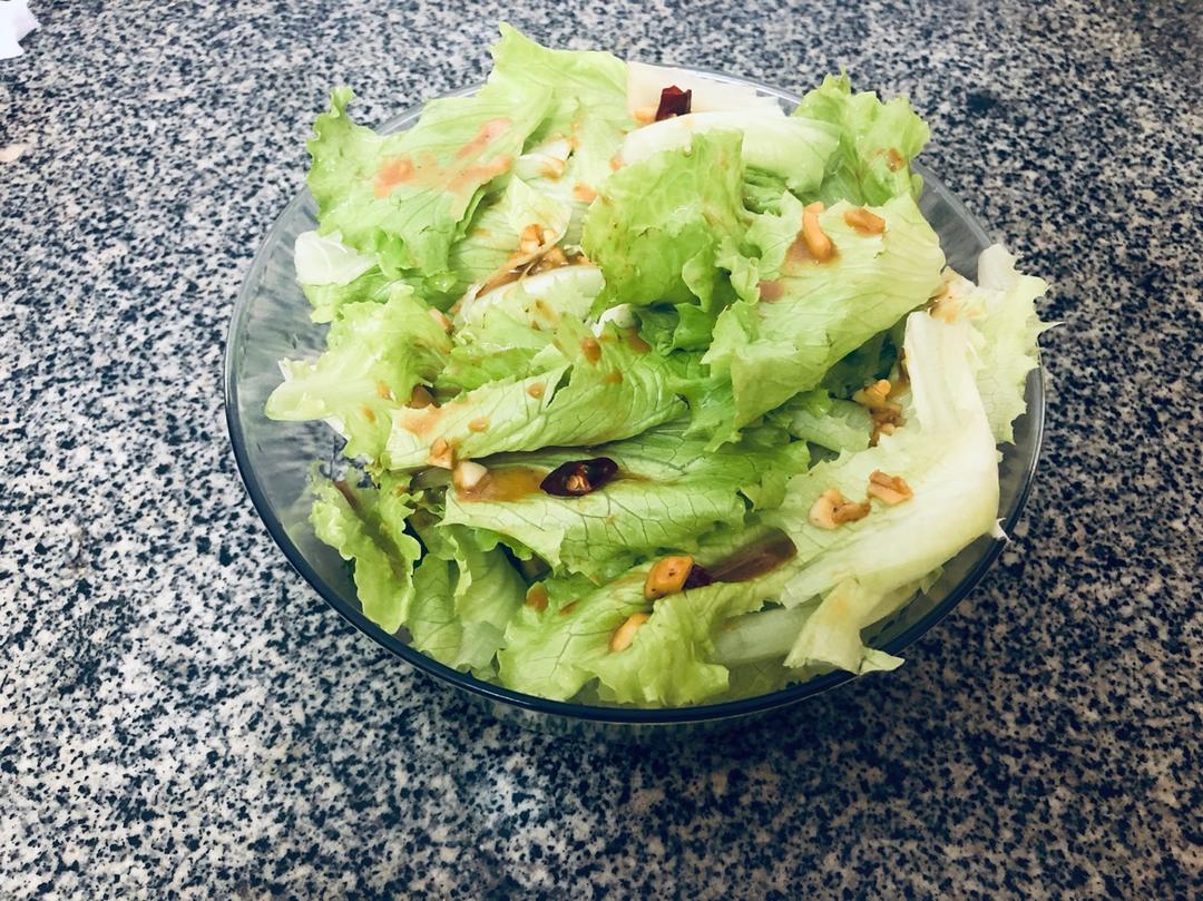 凉拌生菜