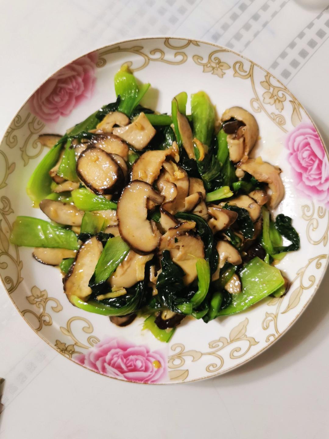 香菇油菜（简单快手）