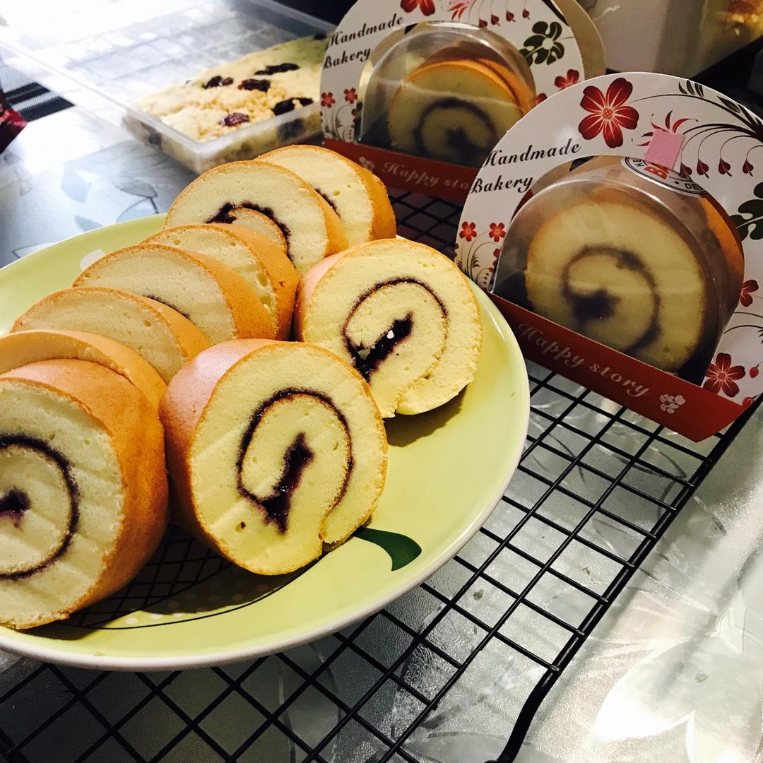 原味蛋糕卷