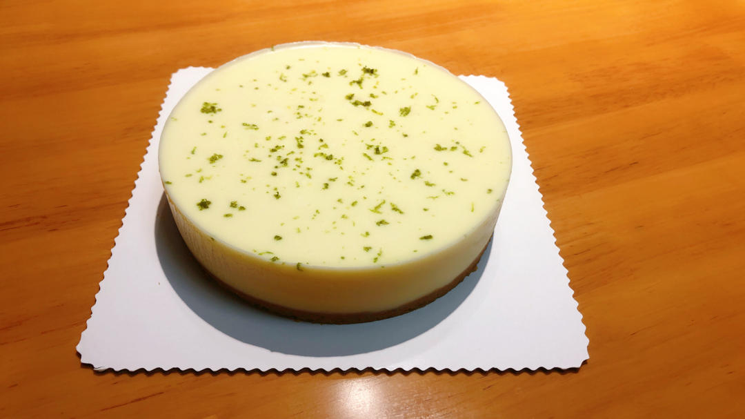 青柠冻芝士蛋糕