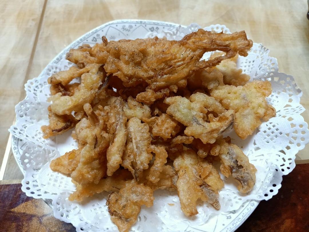 炸蘑菇