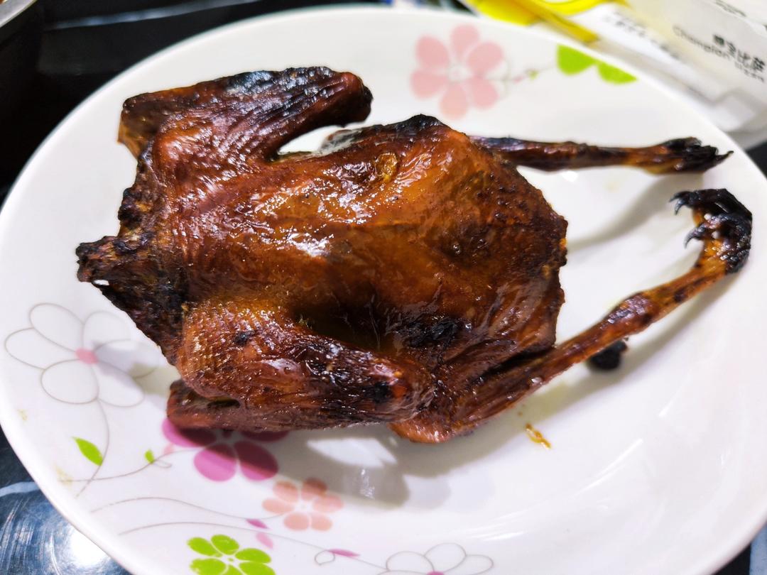 空气炸锅烤乳鸽