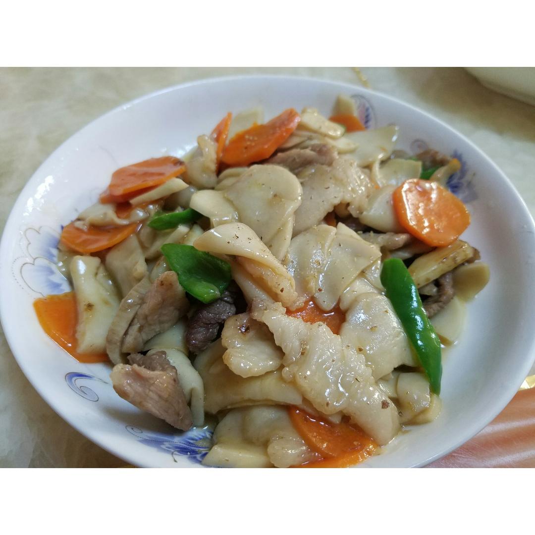 老丁的私房菜-美极杏鲍菇