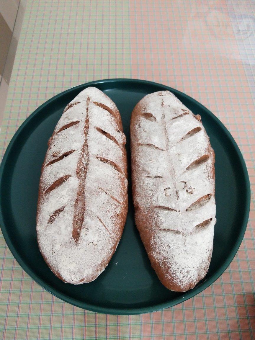 全麦核桃红枣软欧