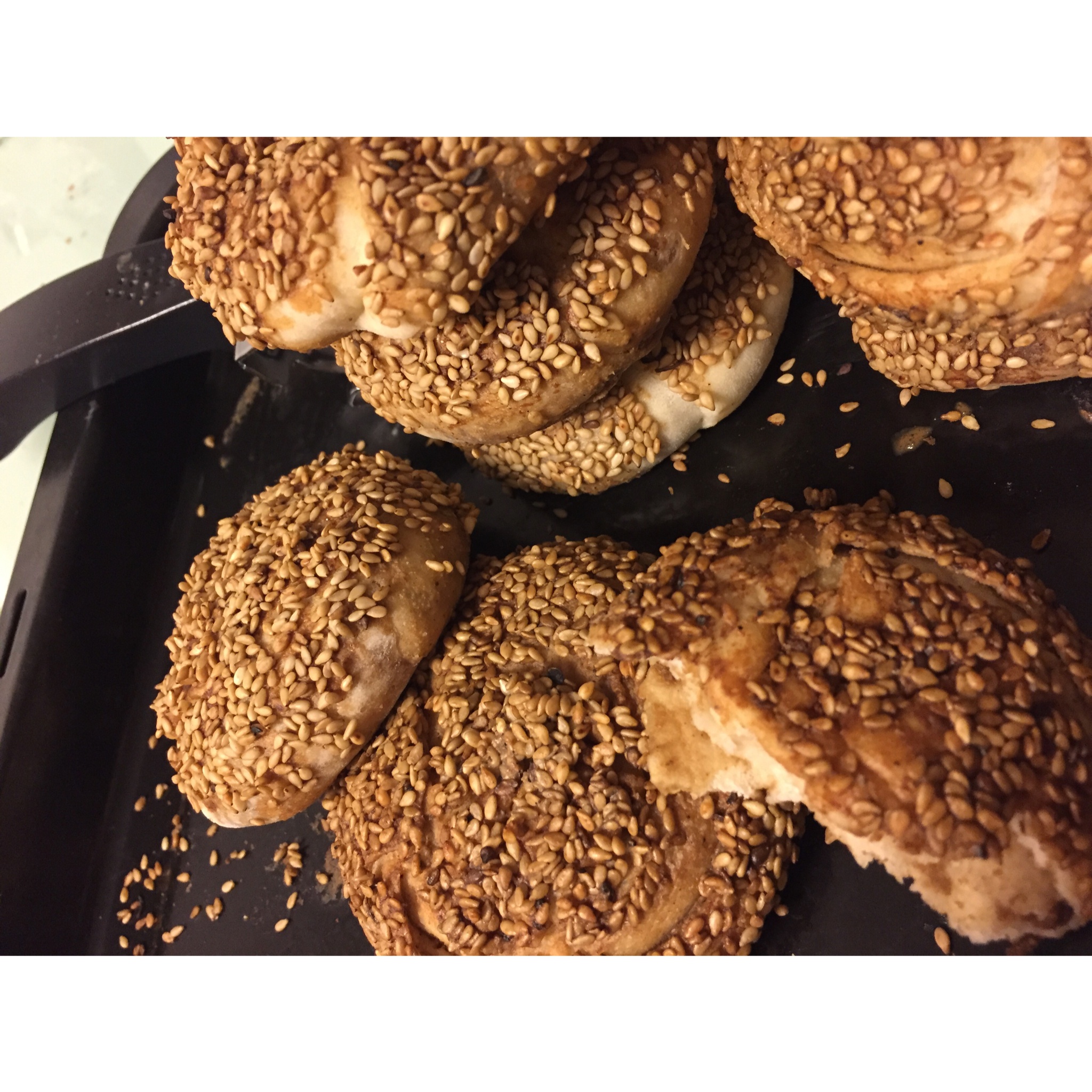 堂妈教你做麻酱烧饼