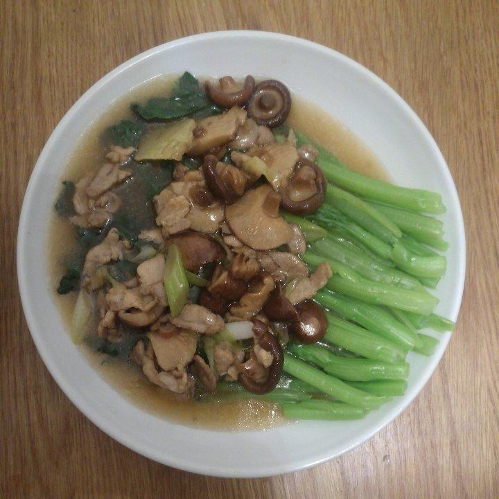香菇菜心