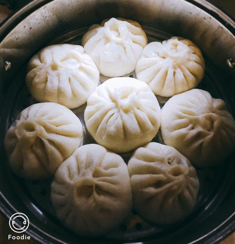 快速制作美味大肉包子（一次性发酵）