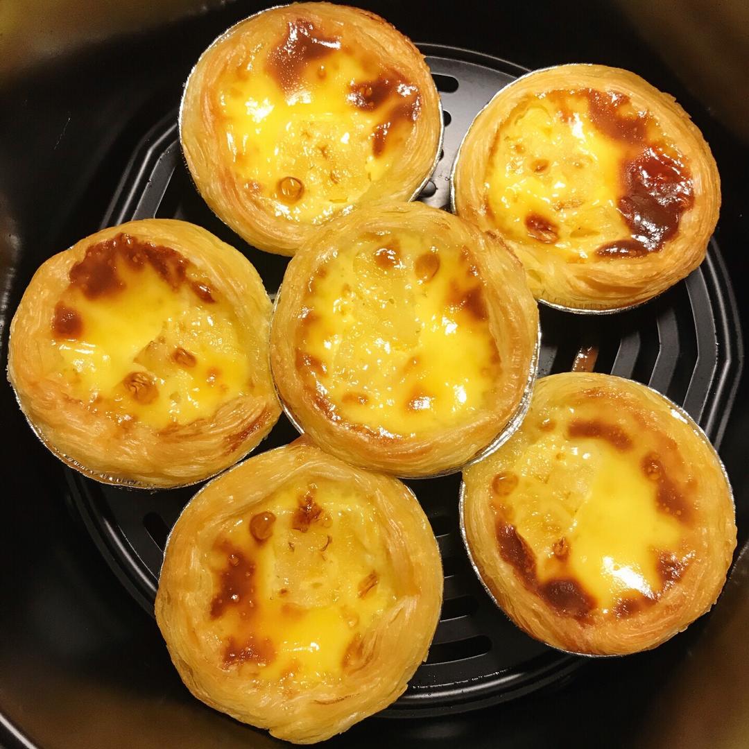 懒人菠萝蛋挞空气炸锅