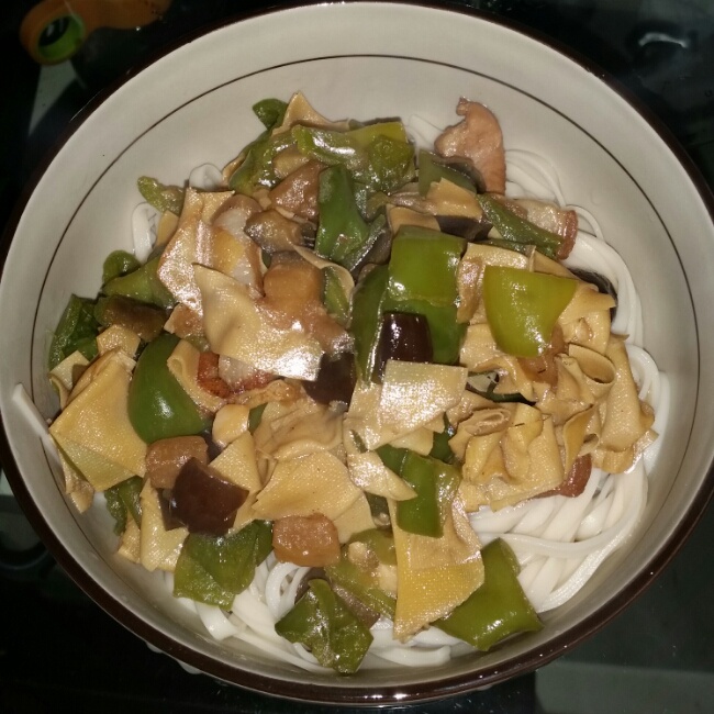 超好吃的 少油版 茄丁卤面