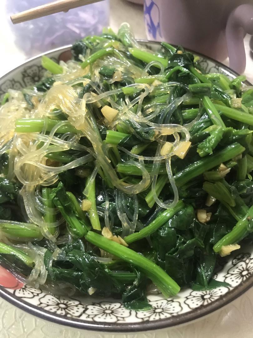 万能凉拌菜料汁（凉拌菠菜粉丝）
