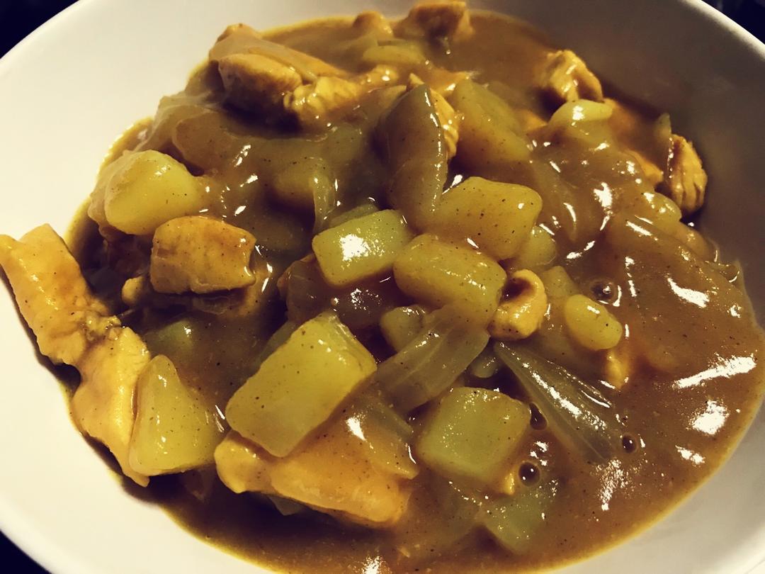鸡肉咖喱饭