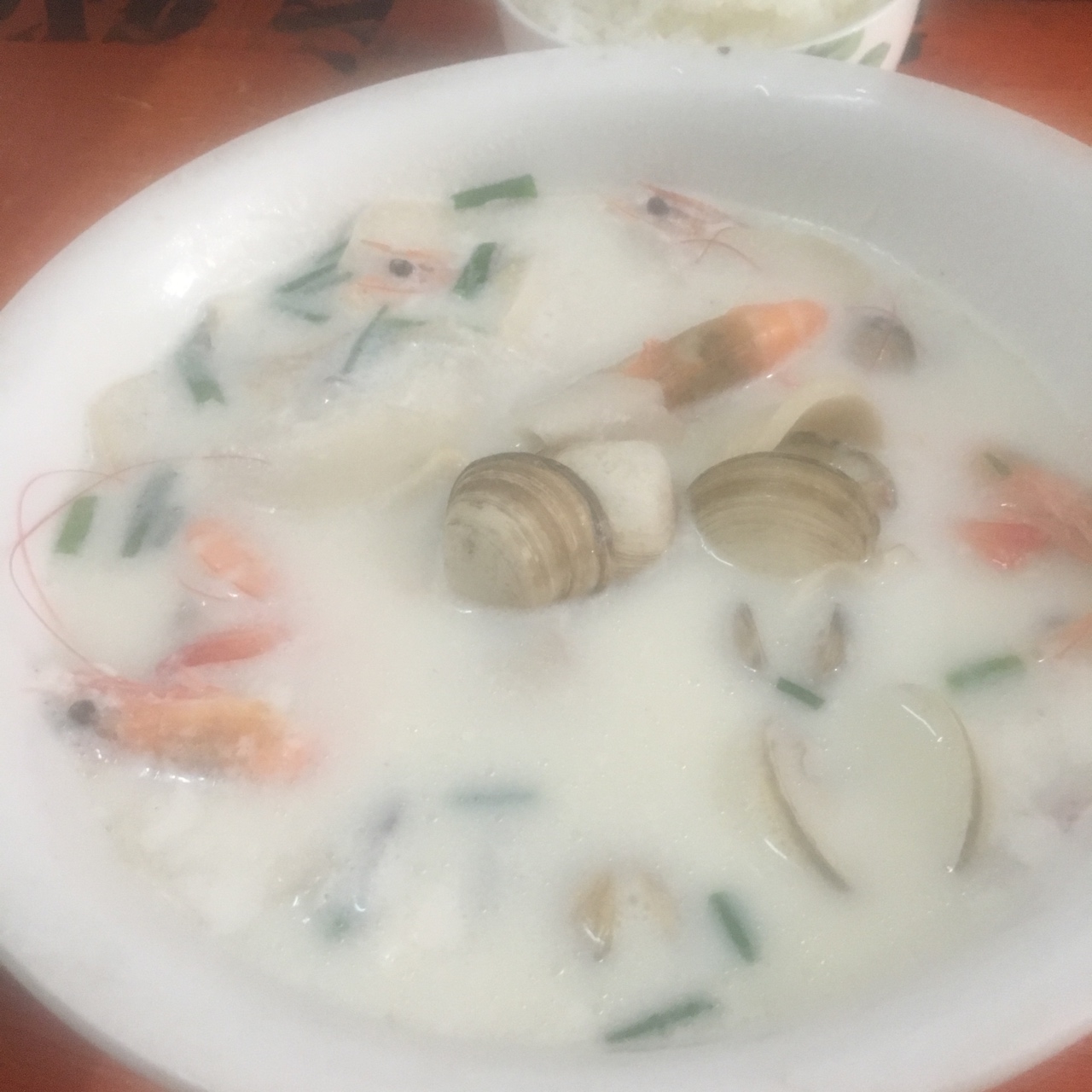 什菌海鲜汤