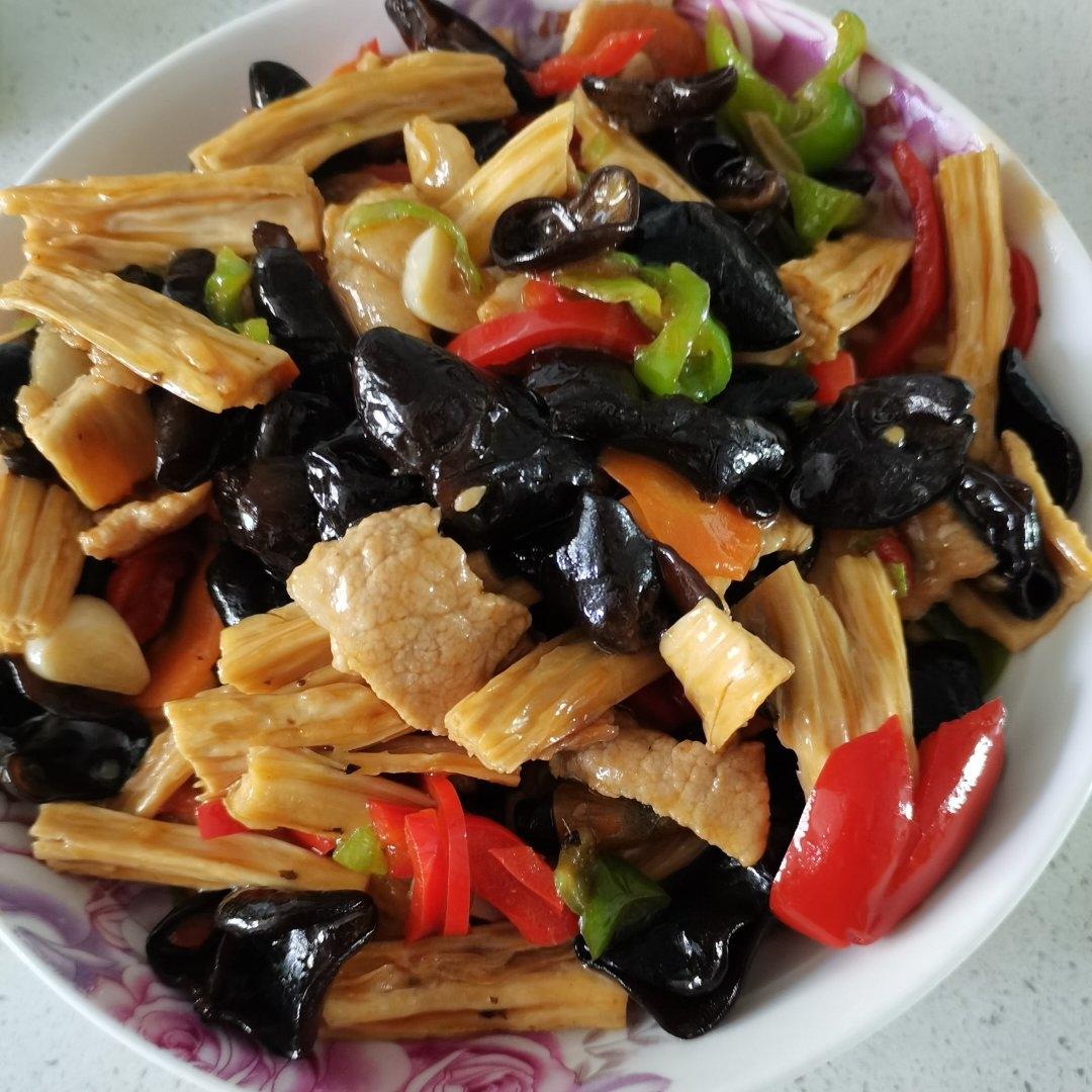 比肉还好吃的烧腐竹