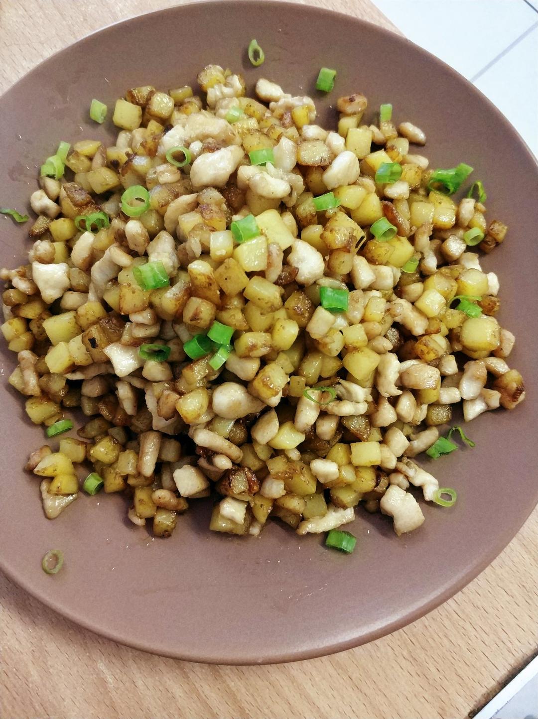 一道怎么做都好吃的干煎土豆鸡丁（红烧，咖喱，椒盐，孜然）