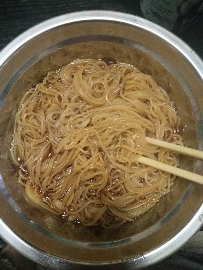 蒜面条