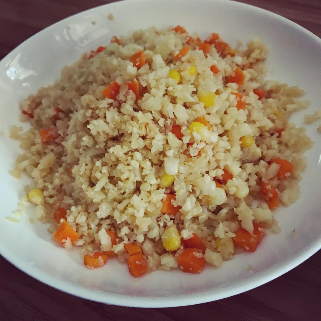 小羽私厨之菜花炒饭