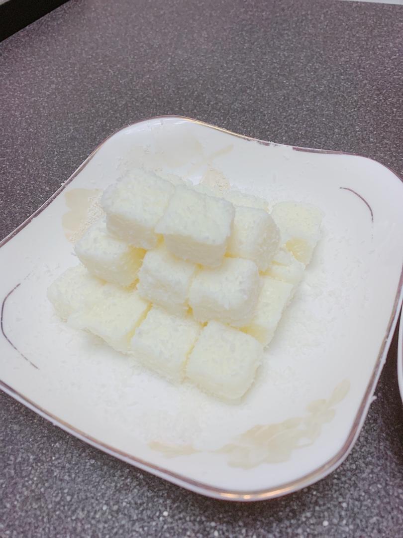 （只需4种材料)牛奶小方