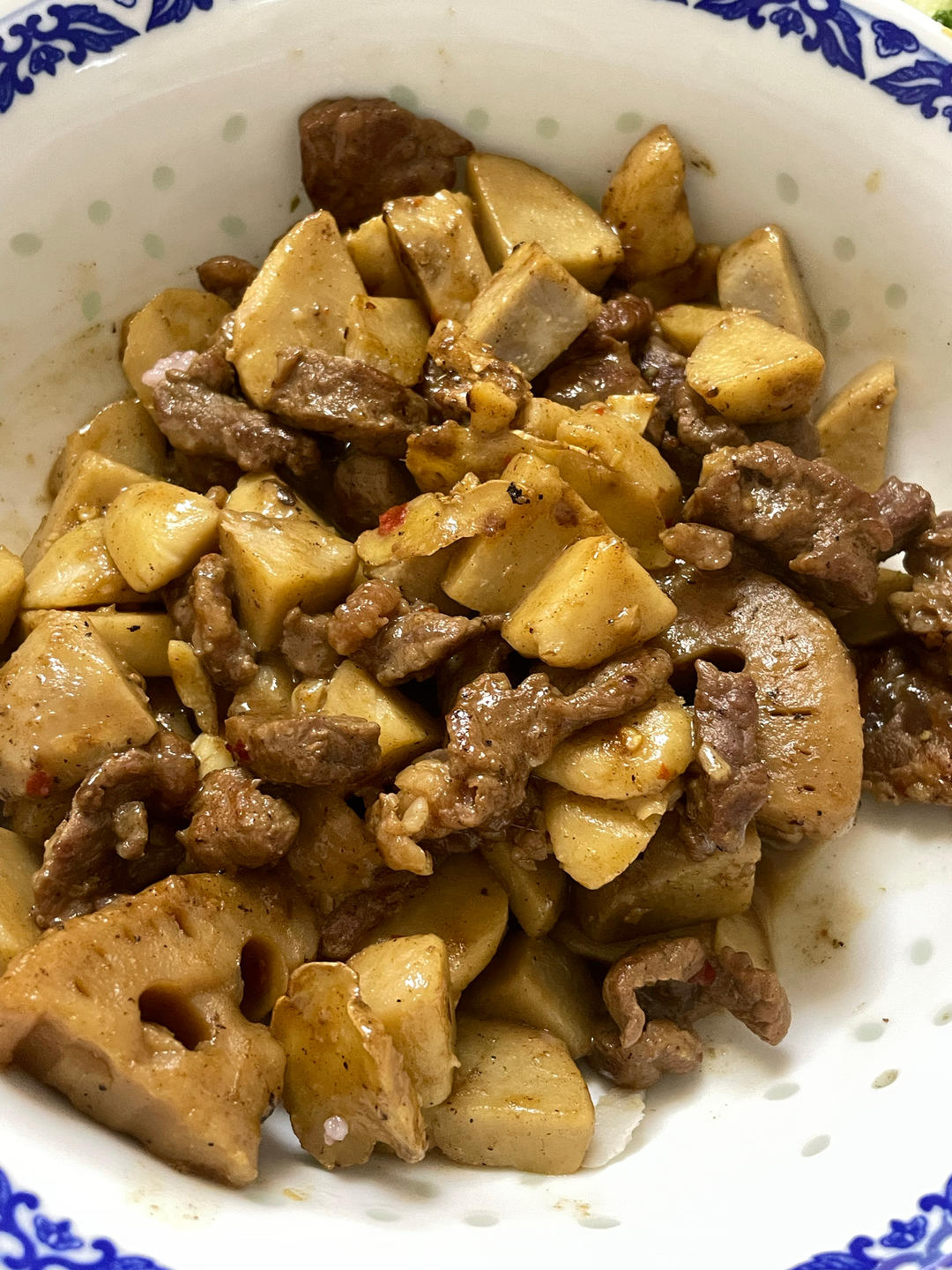 芋子牛肉-超下饭闽北菜
