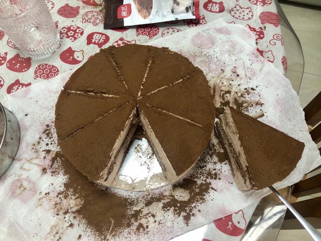 八寸巧克力慕斯蛋糕