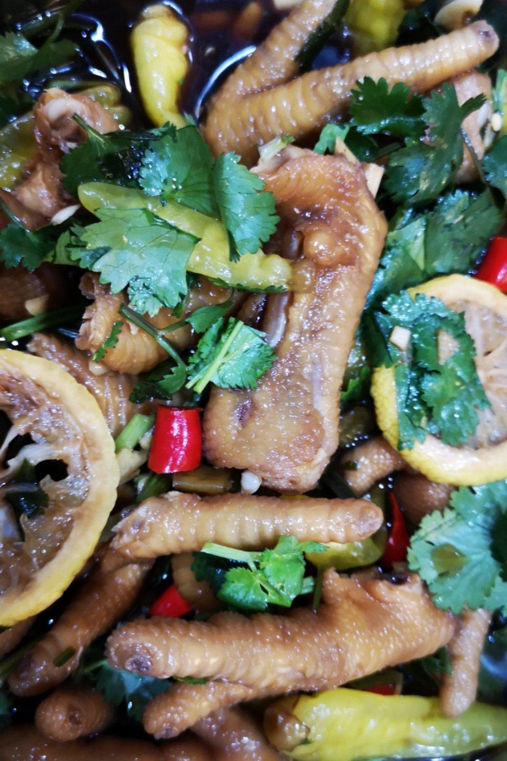 超好吃的🍋酸辣凤爪