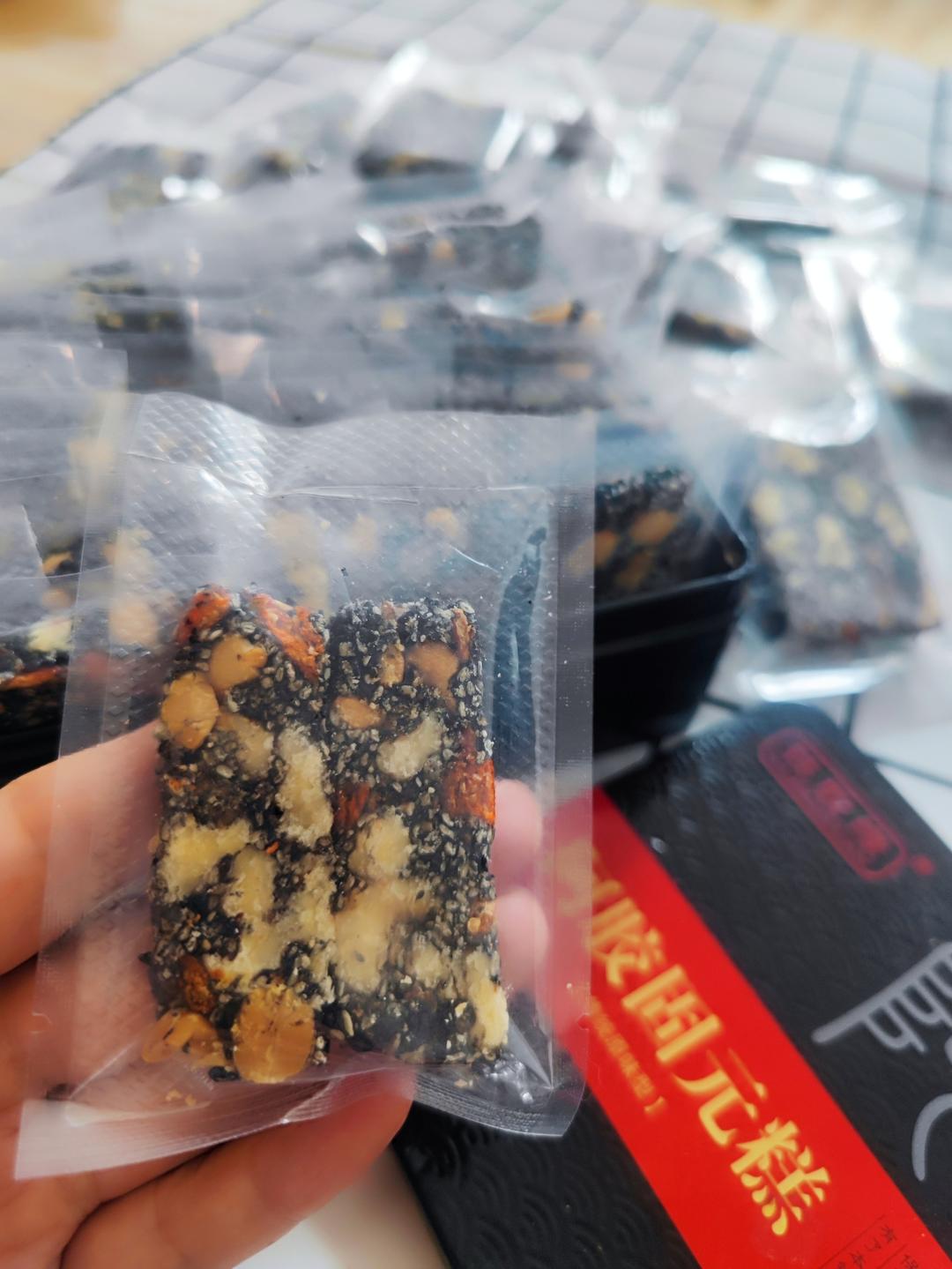 私房爆单🔥黑芝麻核桃营养糕零失败配方