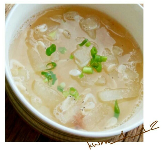 冬瓜虾皮汤