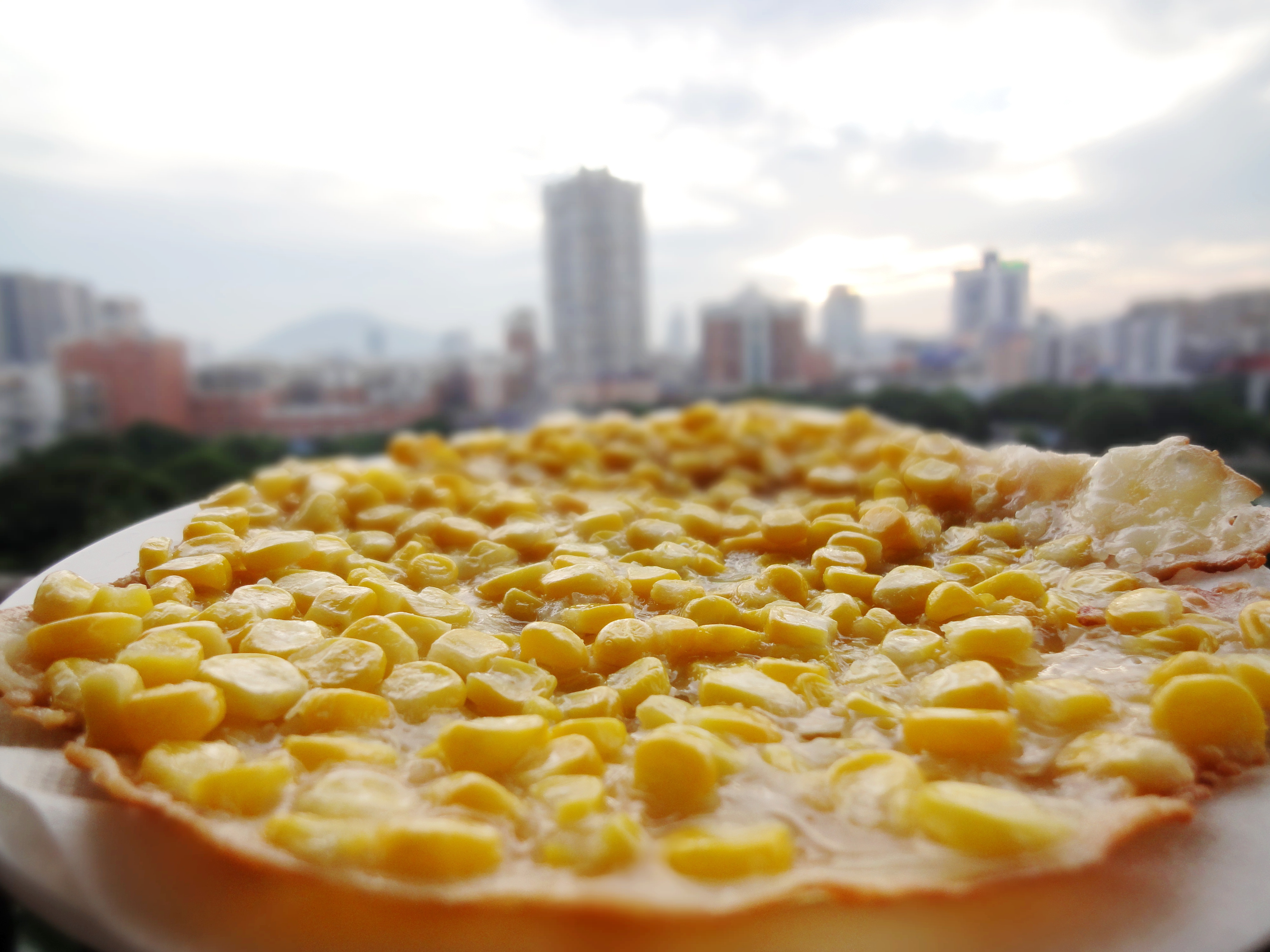 香甜炼乳玉米烙
