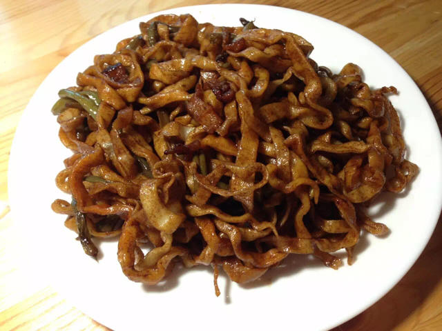 芸豆焖面（附万能的腌肉不老的办法）