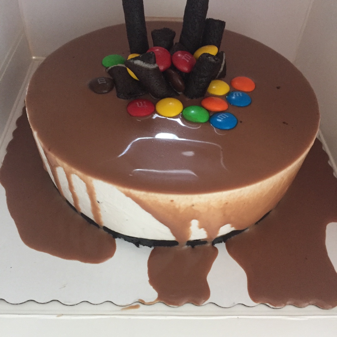 超简易可行的巧克力淋面（完全依靠个人经验）