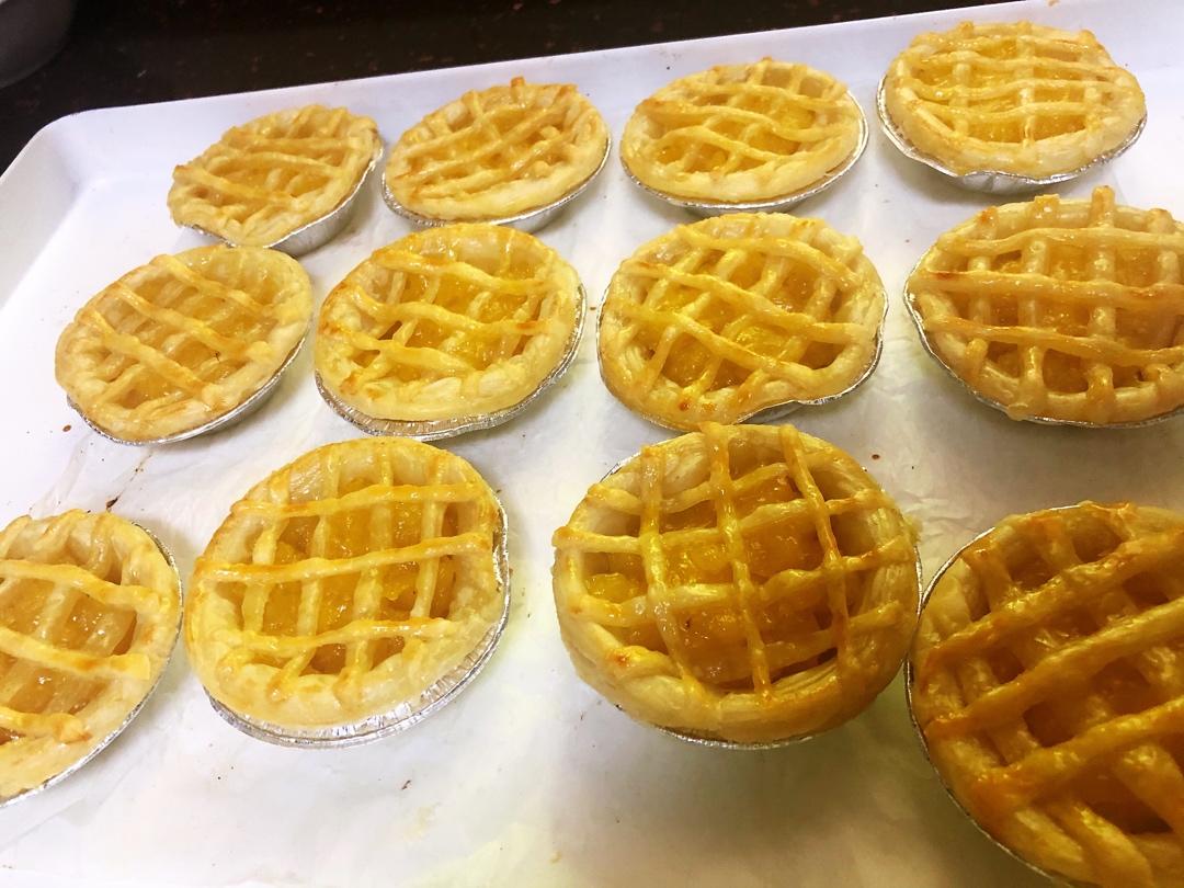 蛋挞皮版菠萝派