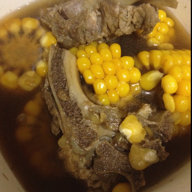 【玉米猪骨汤图片】lucy•luca_下厨房