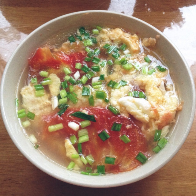 西红柿鸡蛋汤