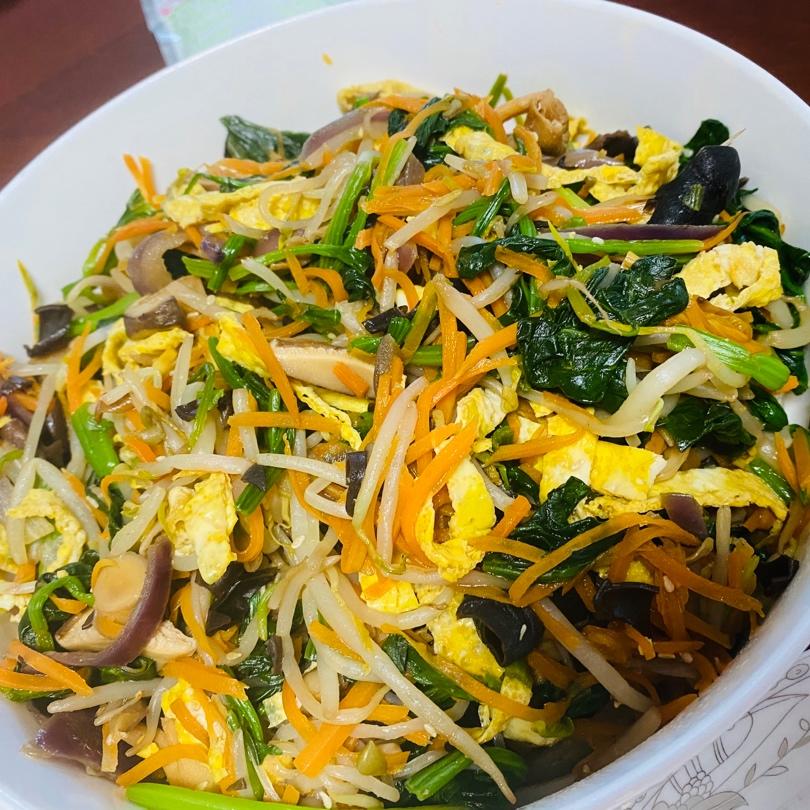 停不下来快手韩式拌杂菜