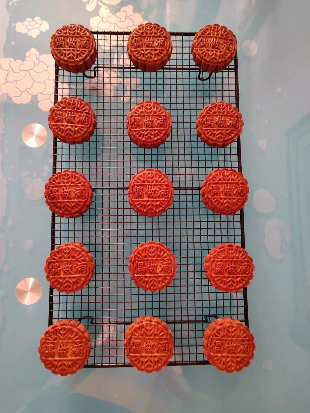 【终极版广式月饼配方】表皮油亮的秘诀！