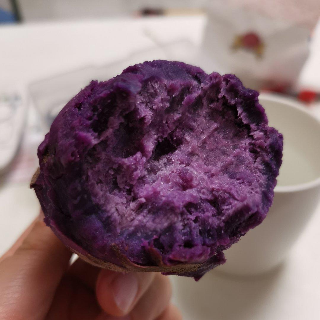 老婆爱吃的蒸紫薯 好吃又减脂
