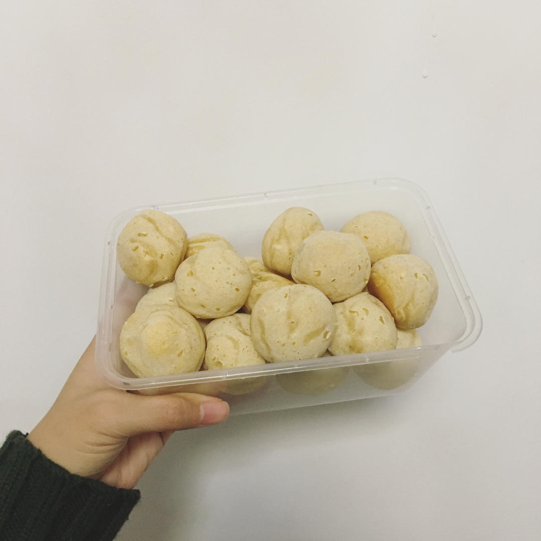 超简单的麻薯包！家里有木薯粉就能做！