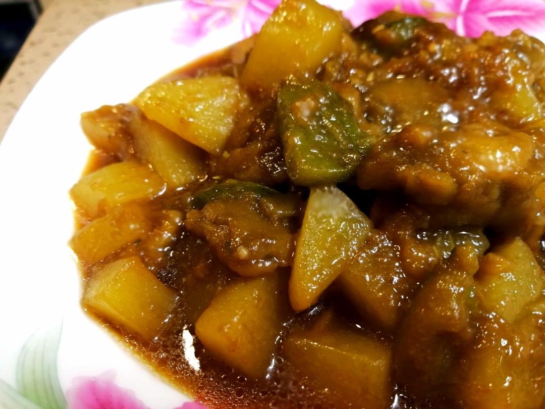土豆炖茄子