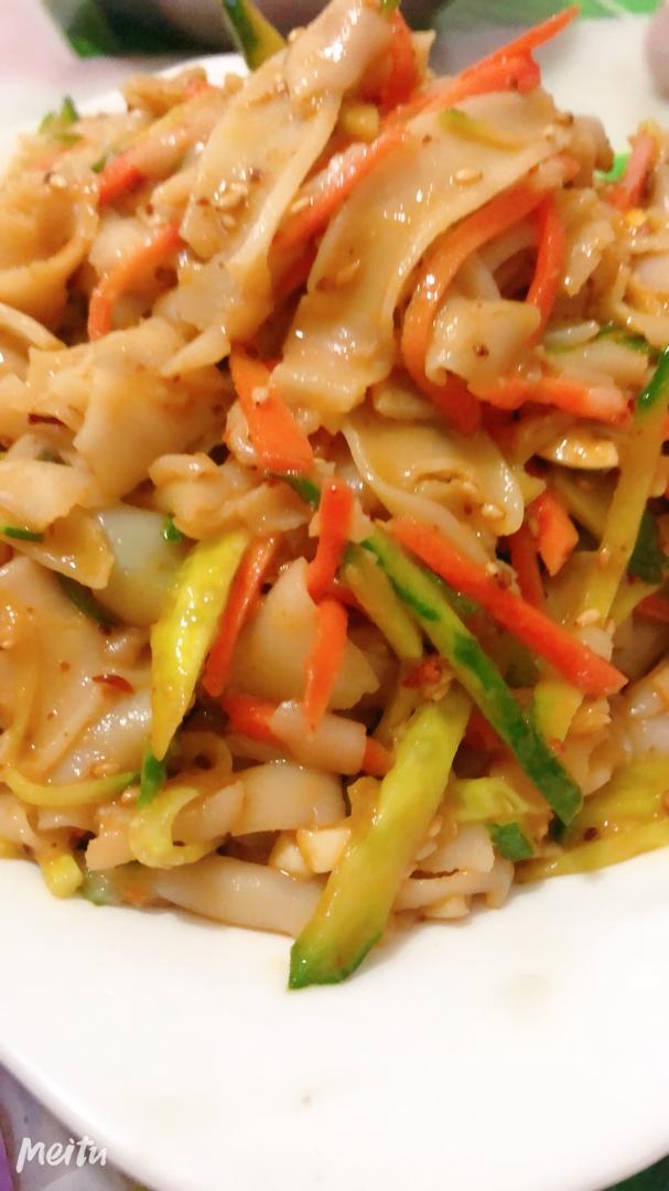 万能快手凉皮❗️不用洗面❗️不破皮❗️