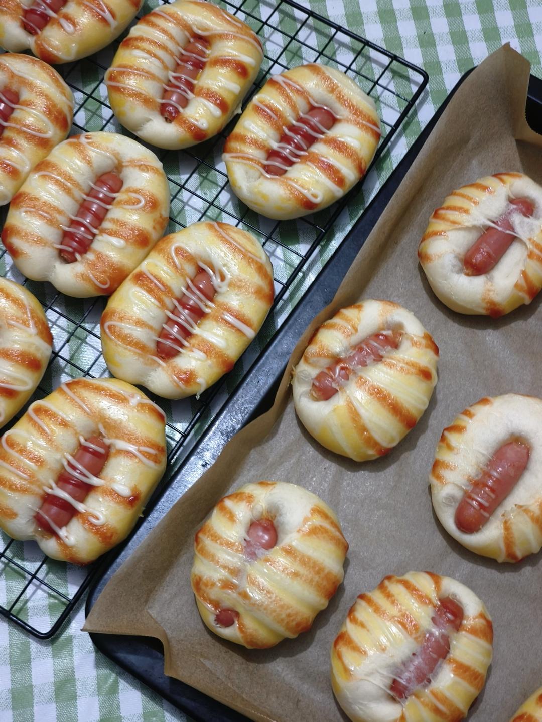 肠仔包---QQ软软的早餐包