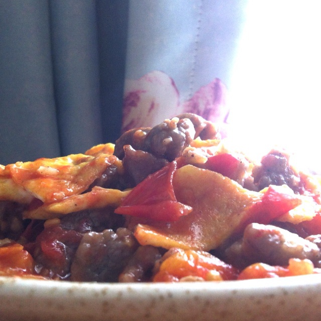 番茄滑蛋牛肉饭