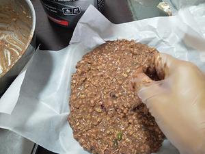 平凡料理の燕麦草莓肉桂巧克力蛋白棒的做法 步骤4