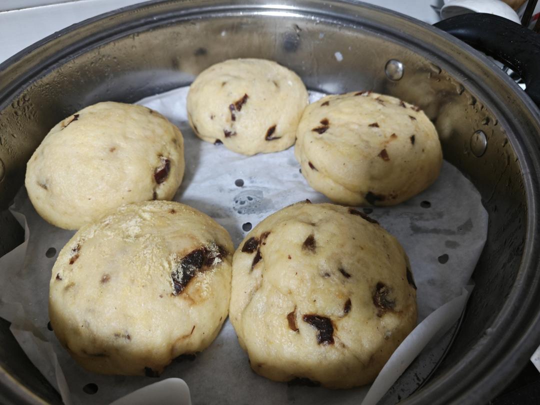 红枣玉米面窝窝头