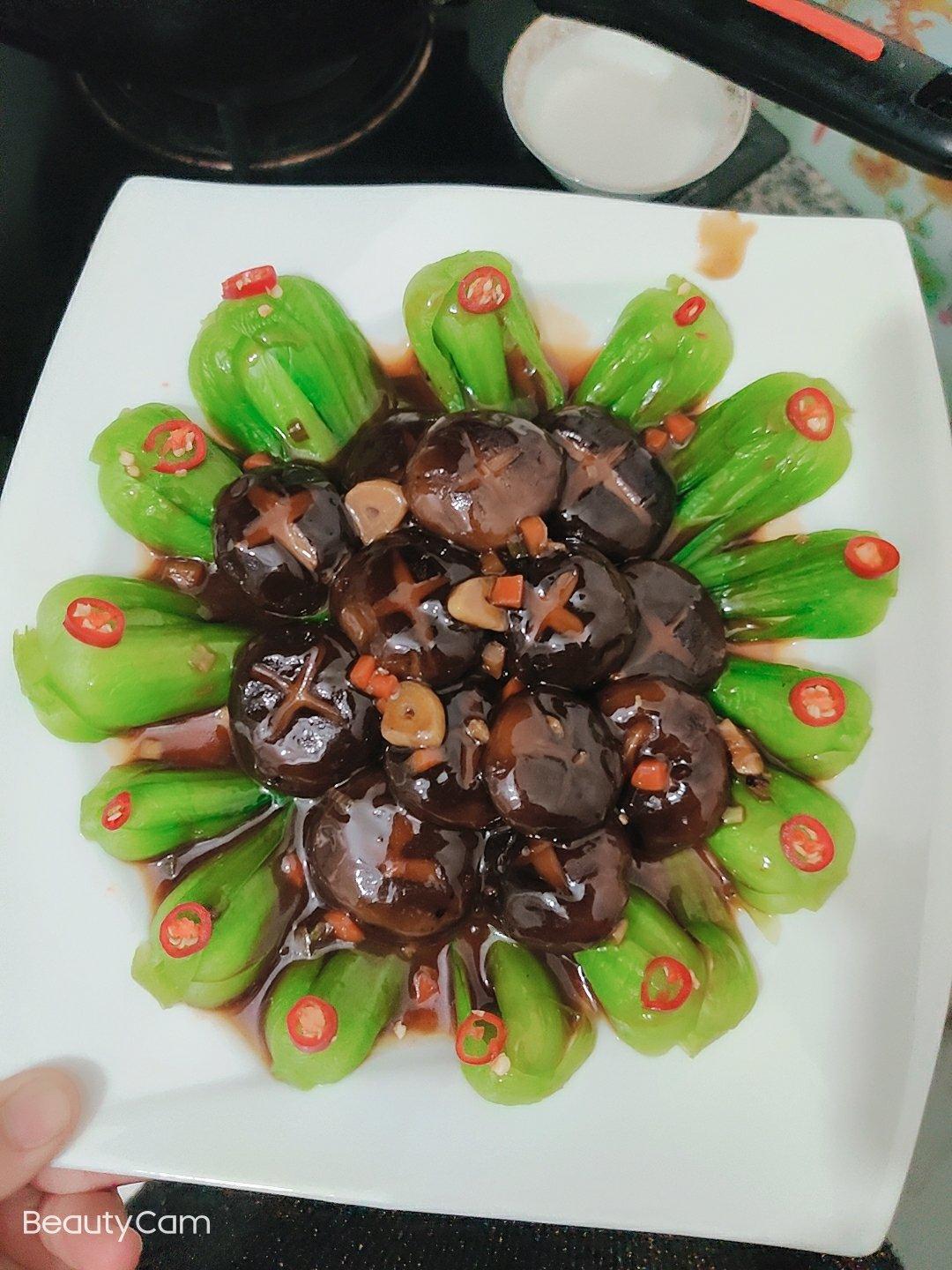 蚝油香菇小油菜