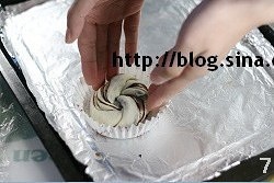 豆沙卷面包的做法 步骤7