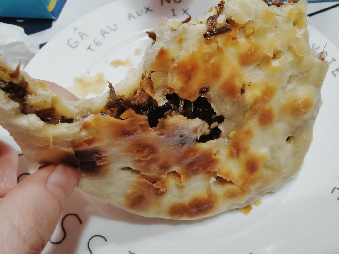 温州迷你菜干肉小麦饼